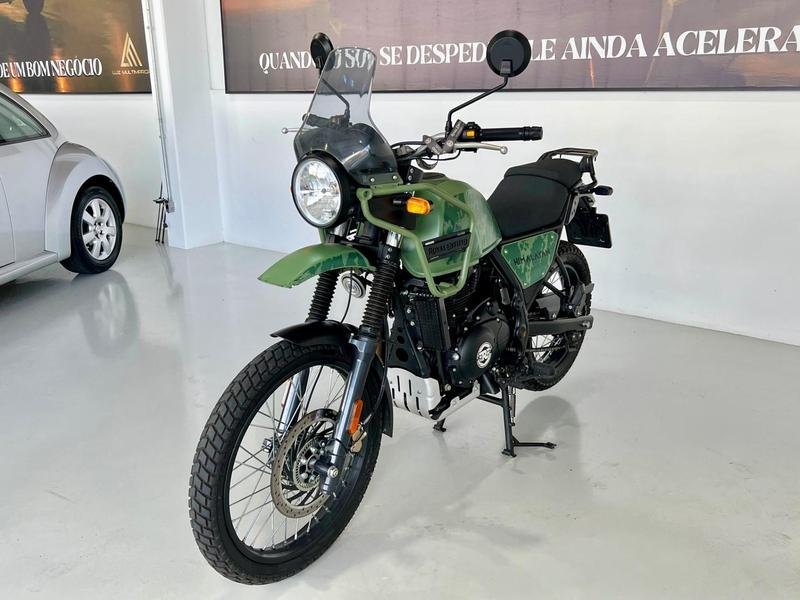 Royal Enfield Himalayan 411 EFI  na cor Verde em Campo Largo / PR - 987526