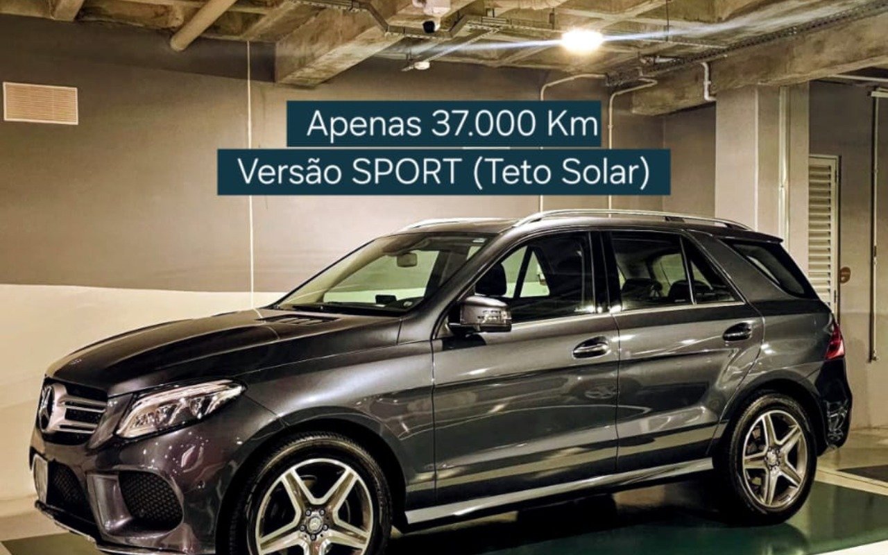 Mercedes-Benz GLE-350 Sport 4MATIC 3.0 V6 4x4 Diesel na cor Cinza em Curitiba / PR - 987625
