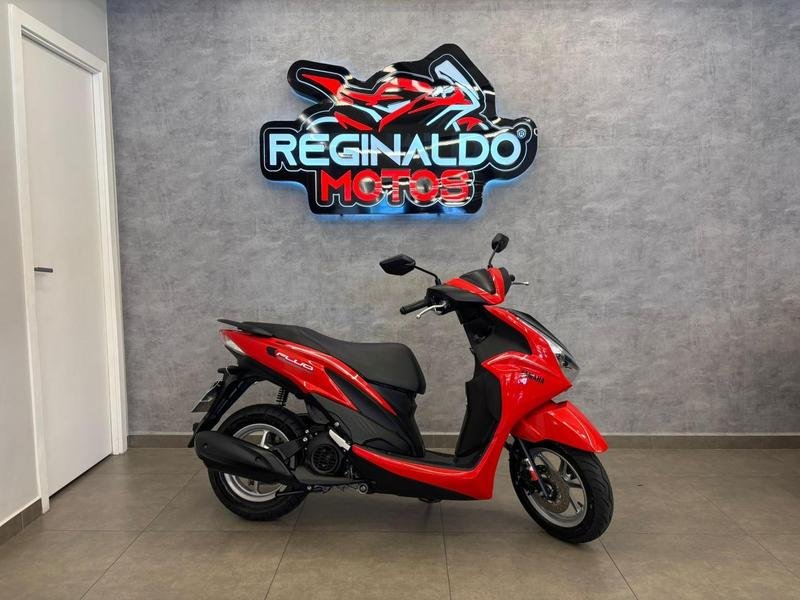 YAMAHA FLUO 125 ABS  na cor Vermelho em Araucária / PR - 987629