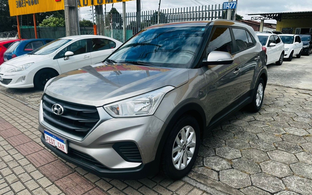 Hyundai Creta Action 1.6 16V Flex Aut. na cor Prata em Pinhais / PR - 987844