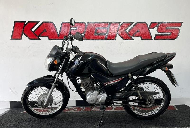 Honda CG 125 FAN ES  na cor Preto em Curitiba / PR - 987880