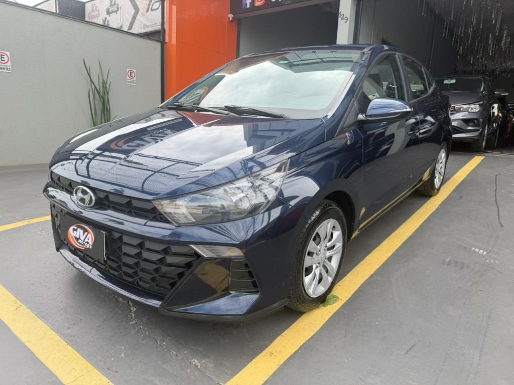 Hyundai HB20S C.Plus/C.Style1.0 Flex 12V Mec. 4P na cor Azul em Campinas / SP - 987965