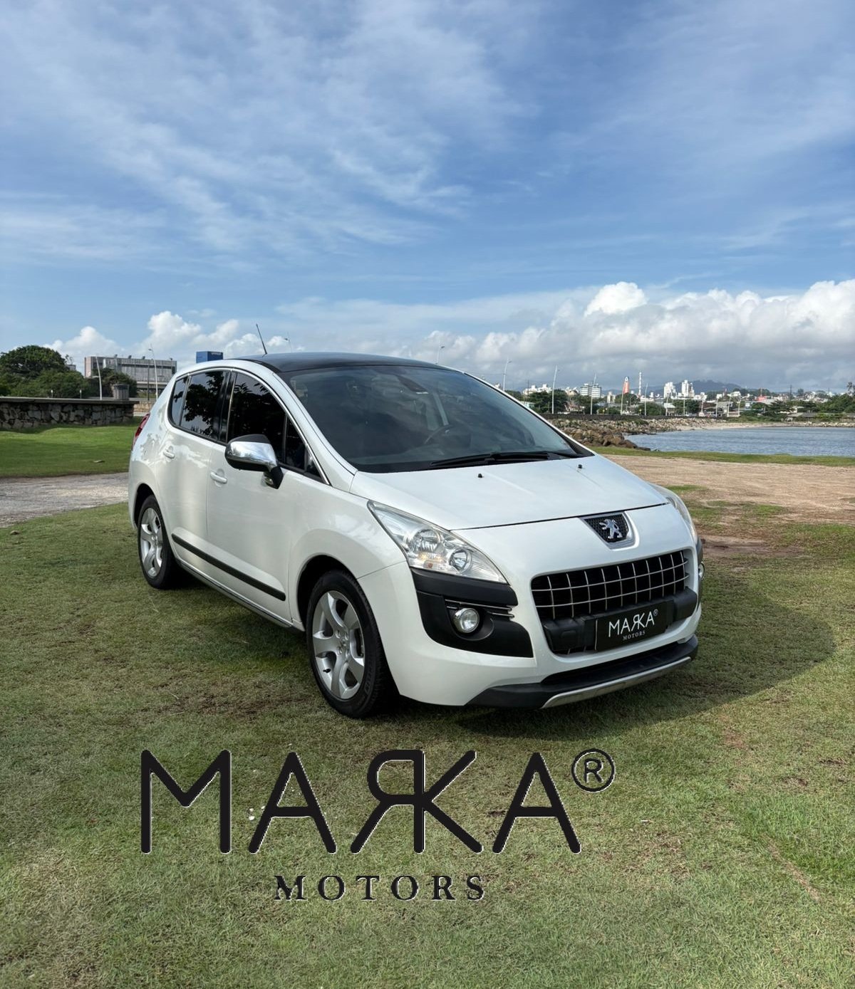 Peugeot 3008 Griffe 1.6 Turbo 16V 5p Aut. na cor Branco em São José / SC - 988085