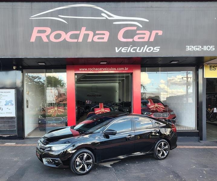 Honda Civic Sedan TOURING 1.5 Turbo 16V Aut.4p na cor Preto em Maringá / PR - 988551