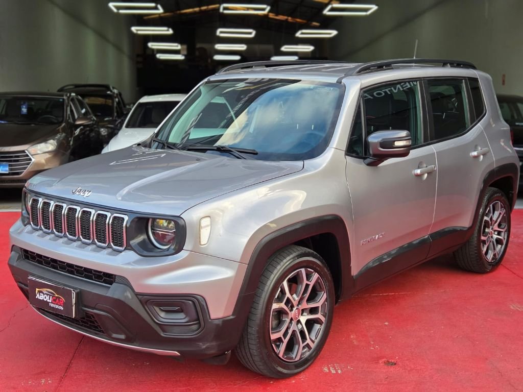 Jeep Renegade Long. T270 1.3 TB 4x2 Flex Aut. na cor Prata em Campinas / SP - 988559