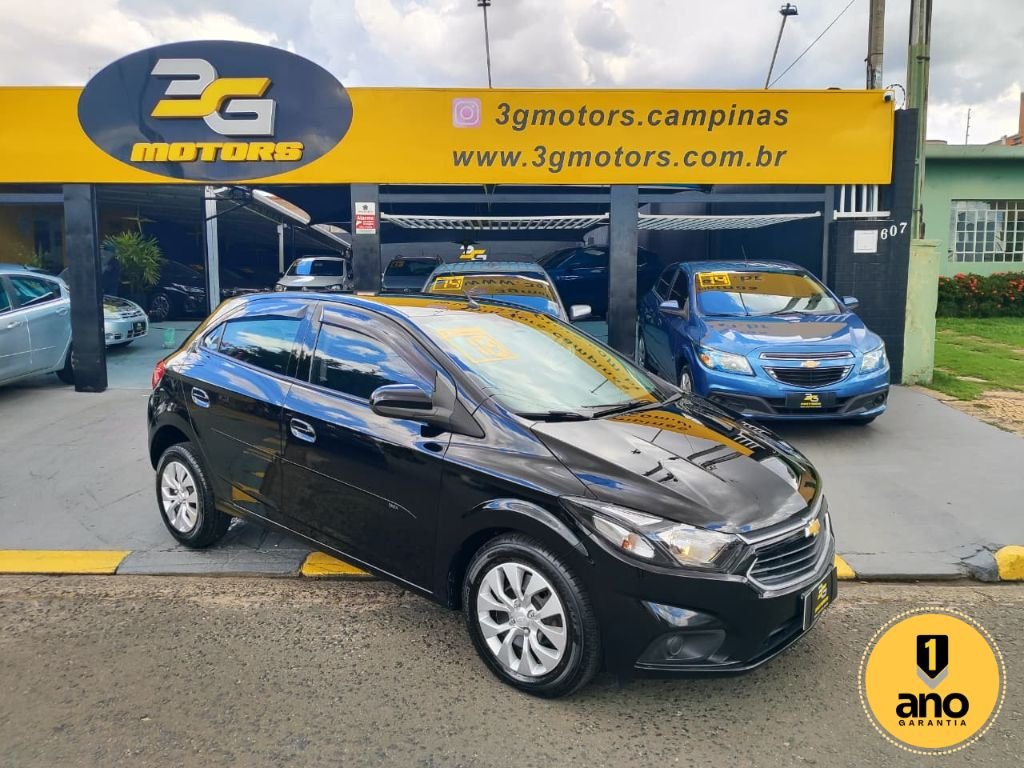 Chevrolet Onix HATCH LT 1.4 8V FlexPower 5p Mec. na cor Preto em Campinas / SP - 988616