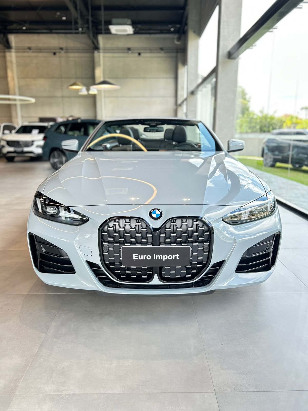 BMW 420i Cabriolet M Sport 2.0 TB 16V 2p. na cor Cinza em Curitiba / PR - 989366