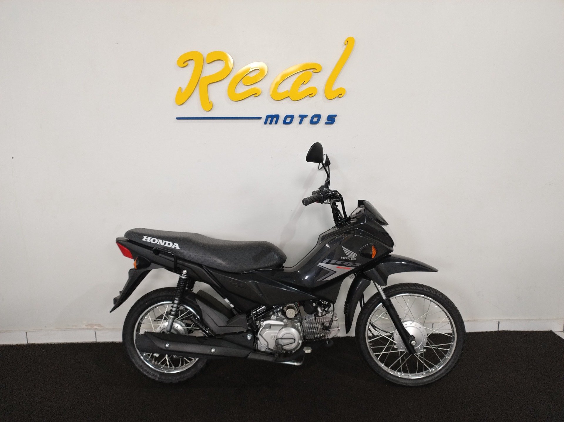 Honda POP 100 97cc  na cor Preto em Ponta Grossa / PR - 989535