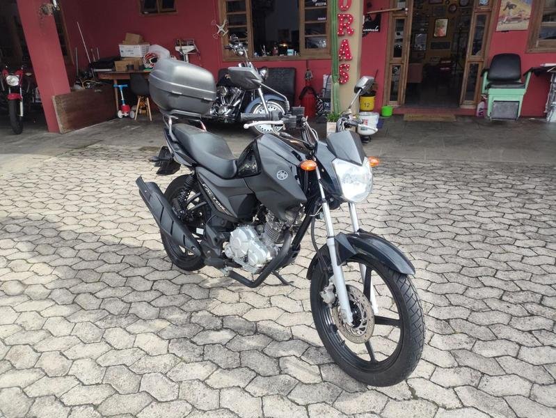 YAMAHA YBR 125i FACTOR ED/FLEX  na cor Preto em Curitiba / PR - 989690