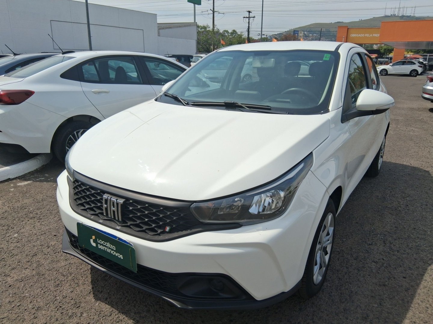Fiat Argo 1.0 6V Flex na cor Branco em Ponta Grossa / PR - 989822