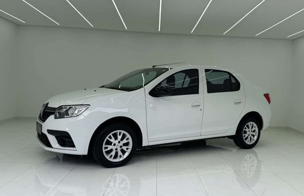 Renault Logan Zen Flex 1.0 12V 4p Mec. na cor Branco em Curitiba / PR - 989901