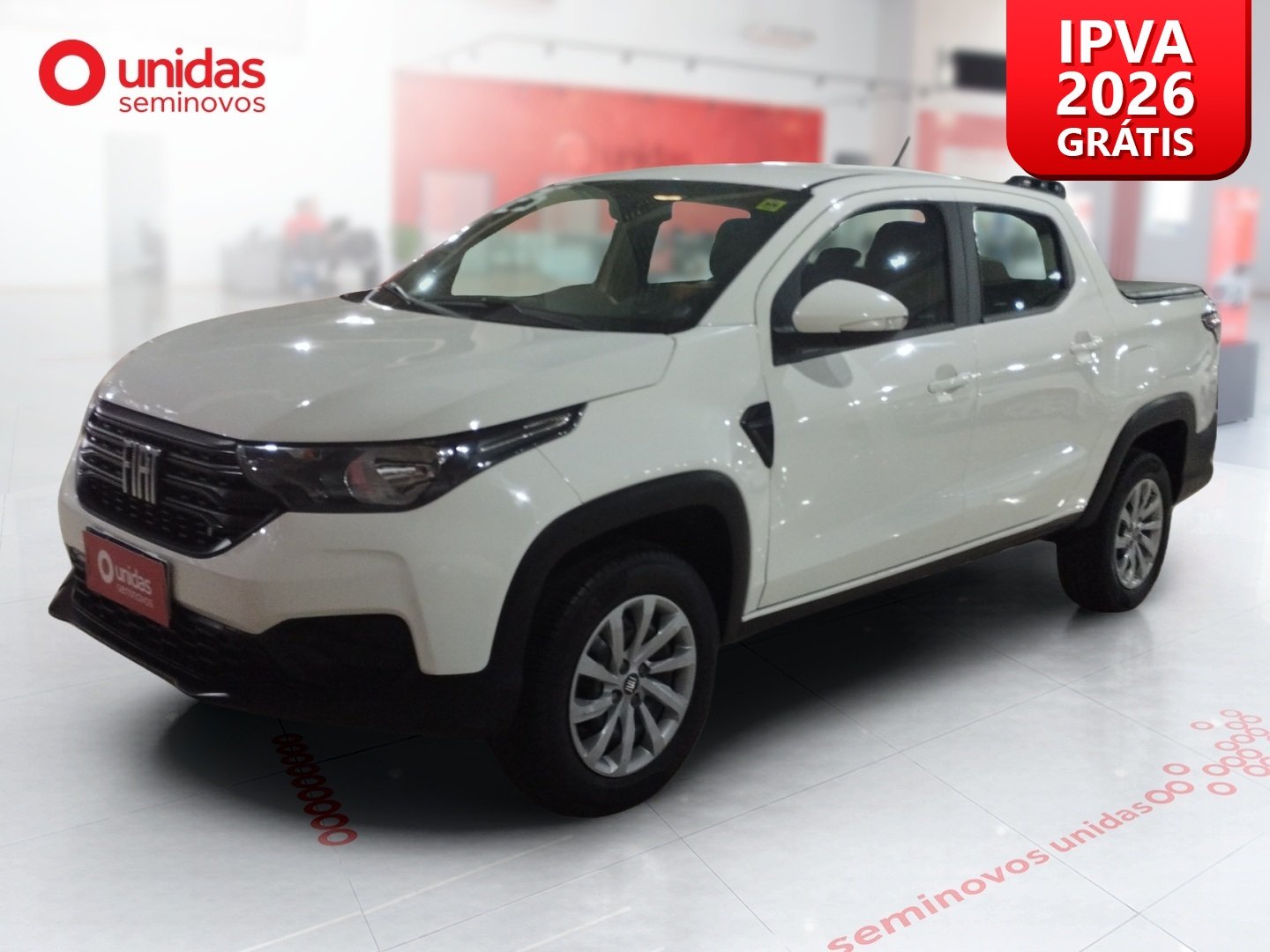 Fiat Strada Freedom 1.3 Flex 8V CS Plus na cor Branco no Canoas / RS - 989945