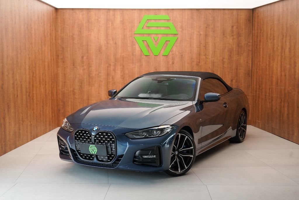 BMW 430i Cabriolet M Sport 2.0 TB 258cv 2p na cor Azul em São José / SC - 989971