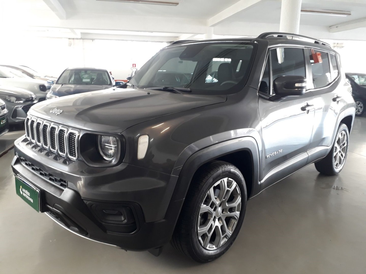 Jeep Renegade Long. T270 1.3 TB 4x2 Flex Aut. na cor Cinza em Londrina / PR - 990019