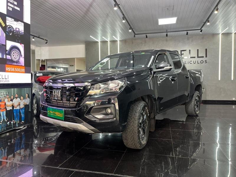 Fiat Titano Volcano 2.2 16V 4x4 TB Die. Aut. na cor Preto em Londrina / PR - 990055