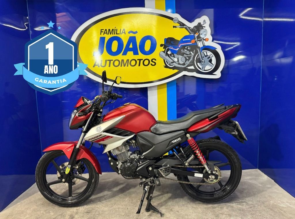 YAMAHA YS 150 FAZER SED/ FLEX  na cor Vermelho no Alvorada / RS - 990056