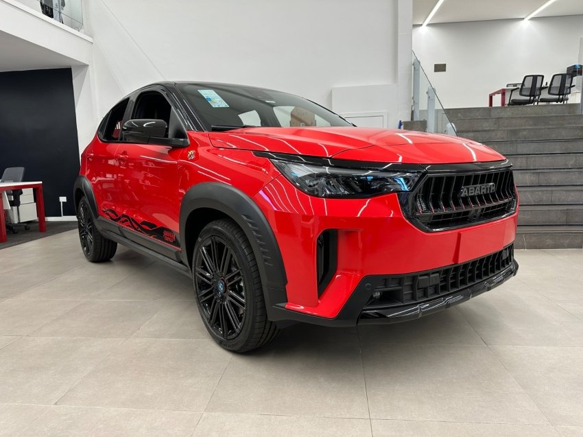 Fiat Pulse ABARTH 1.3 Turbo 16V Flex Aut. na cor Vermelho em Joinville / SC - 990603
