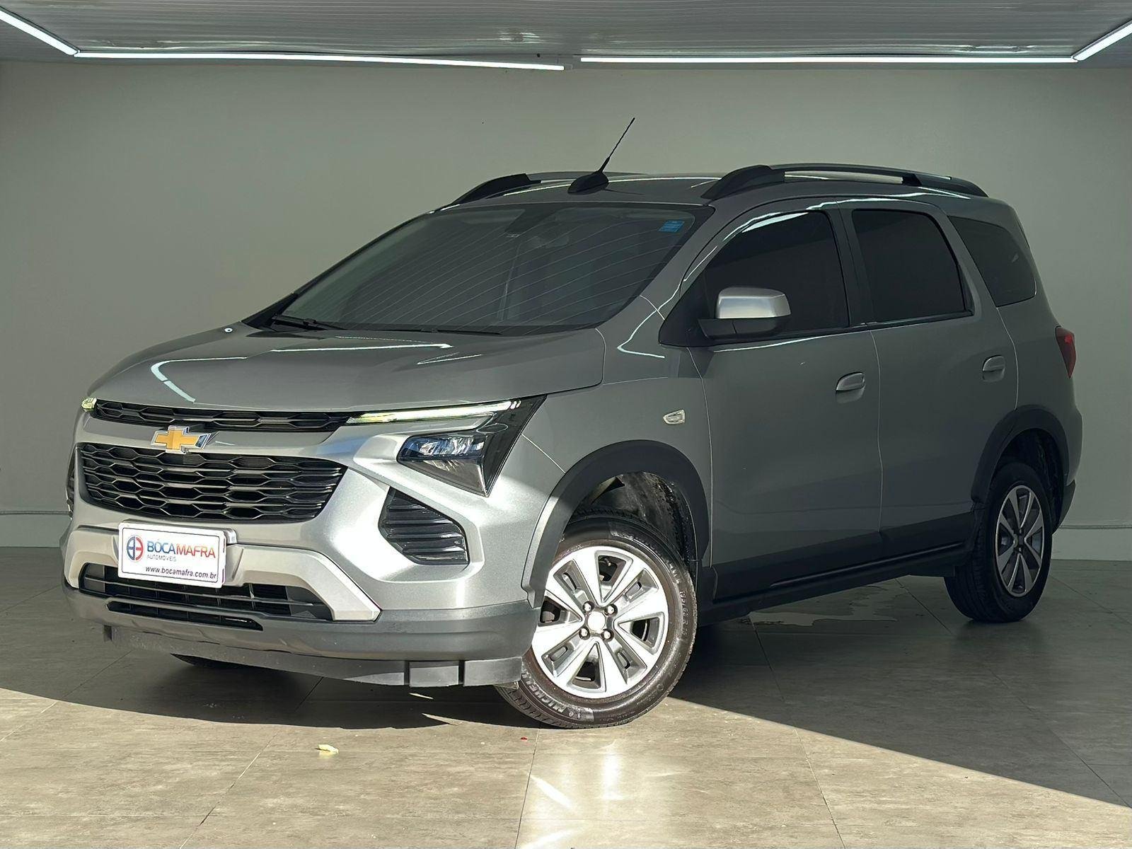 Chevrolet Spin 1.8 8V Econo.Flex 5p Aut. na cor Prata em Brusque / SC - 990619