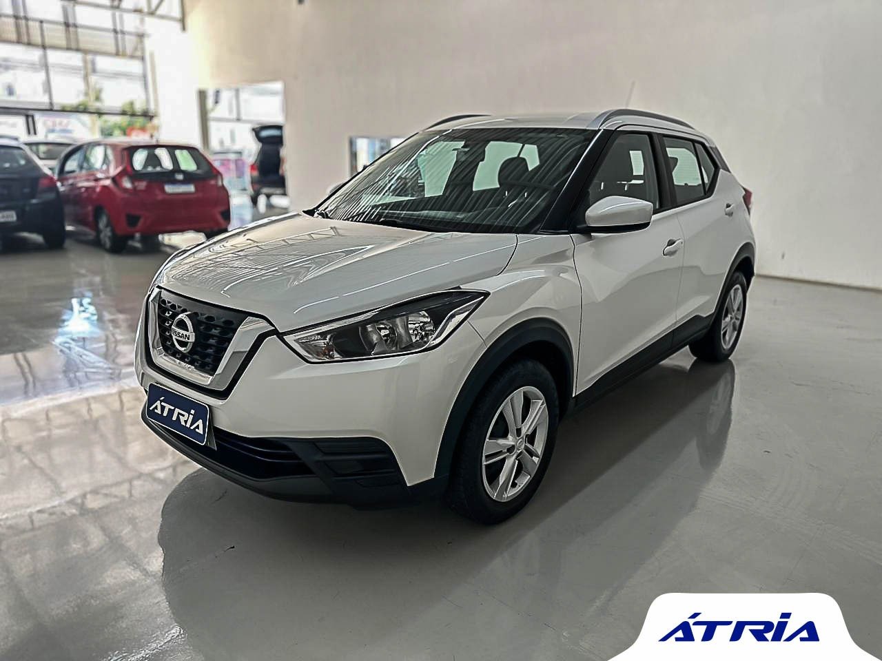 Nissan KICKS S 1.6 16V Flex 5p Aut. na cor Branco em Campinas / SP - 9908