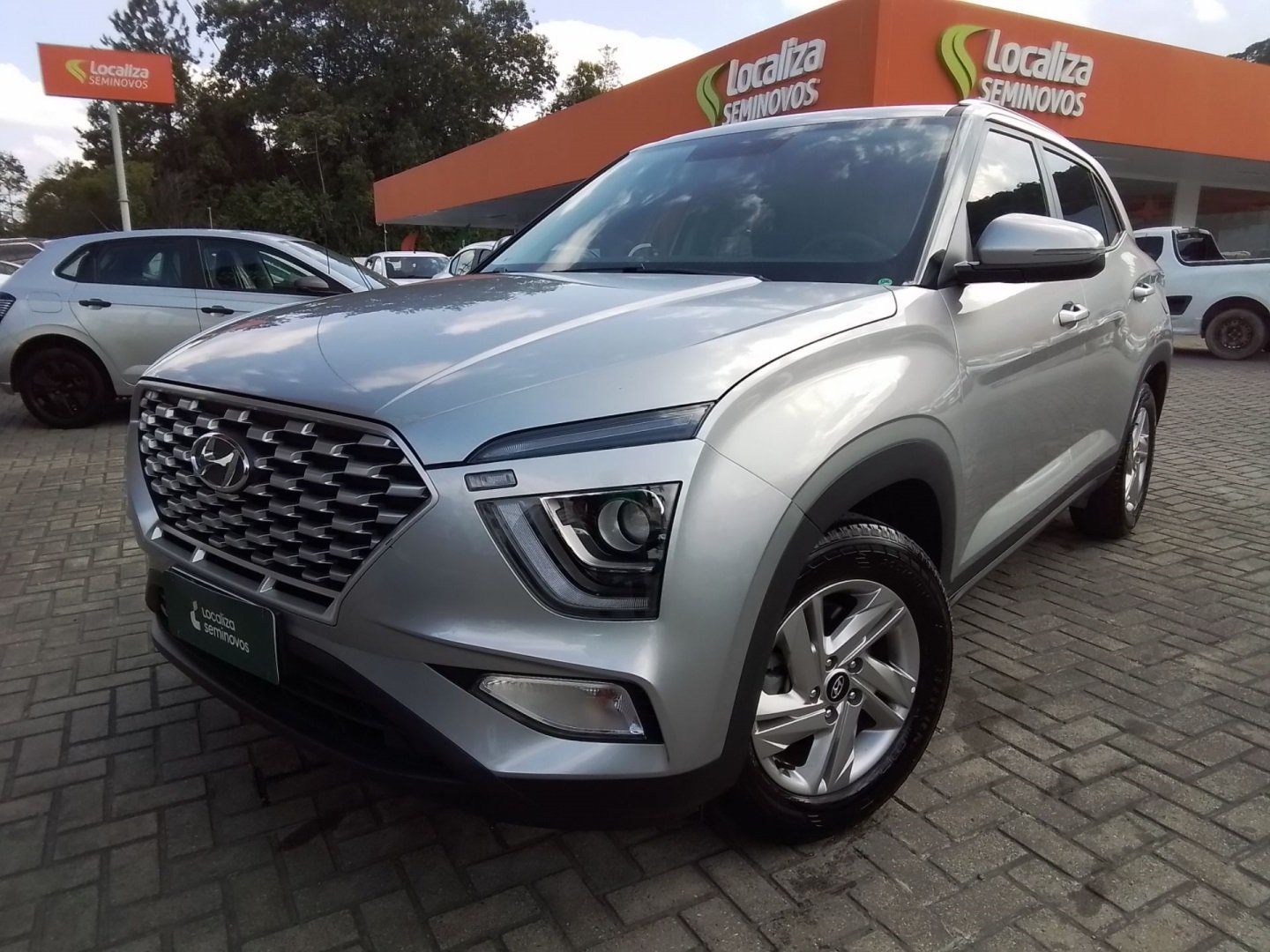 Hyundai Creta Comfort 1.0 TB 12V Flex Aut. na cor Prata em Jaraguá do Sul / SC - 991510