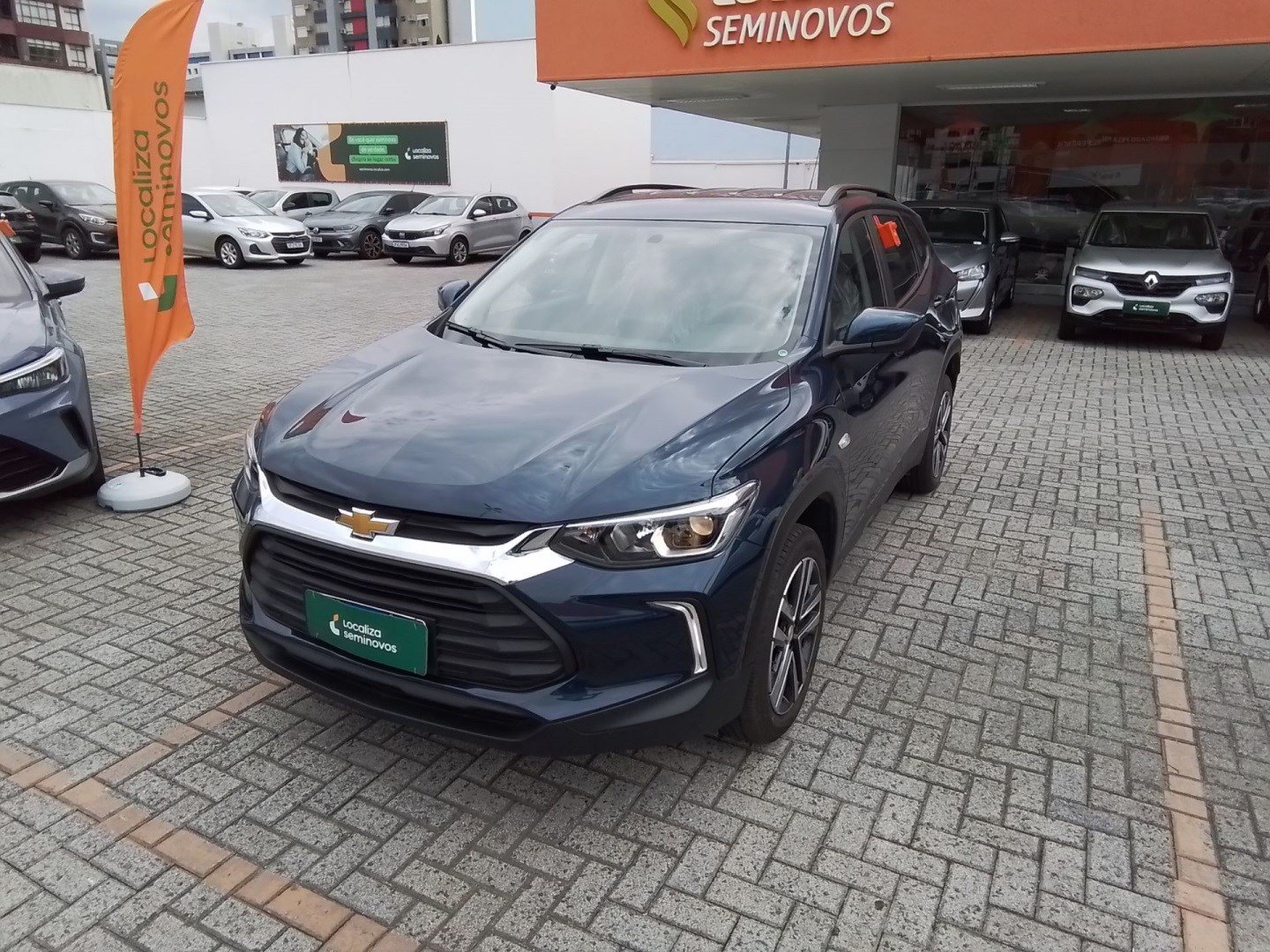 Chevrolet Tracker LT 1.0 Turbo 12V Flex Aut. na cor Azul em Jaraguá do Sul / SC - 991690