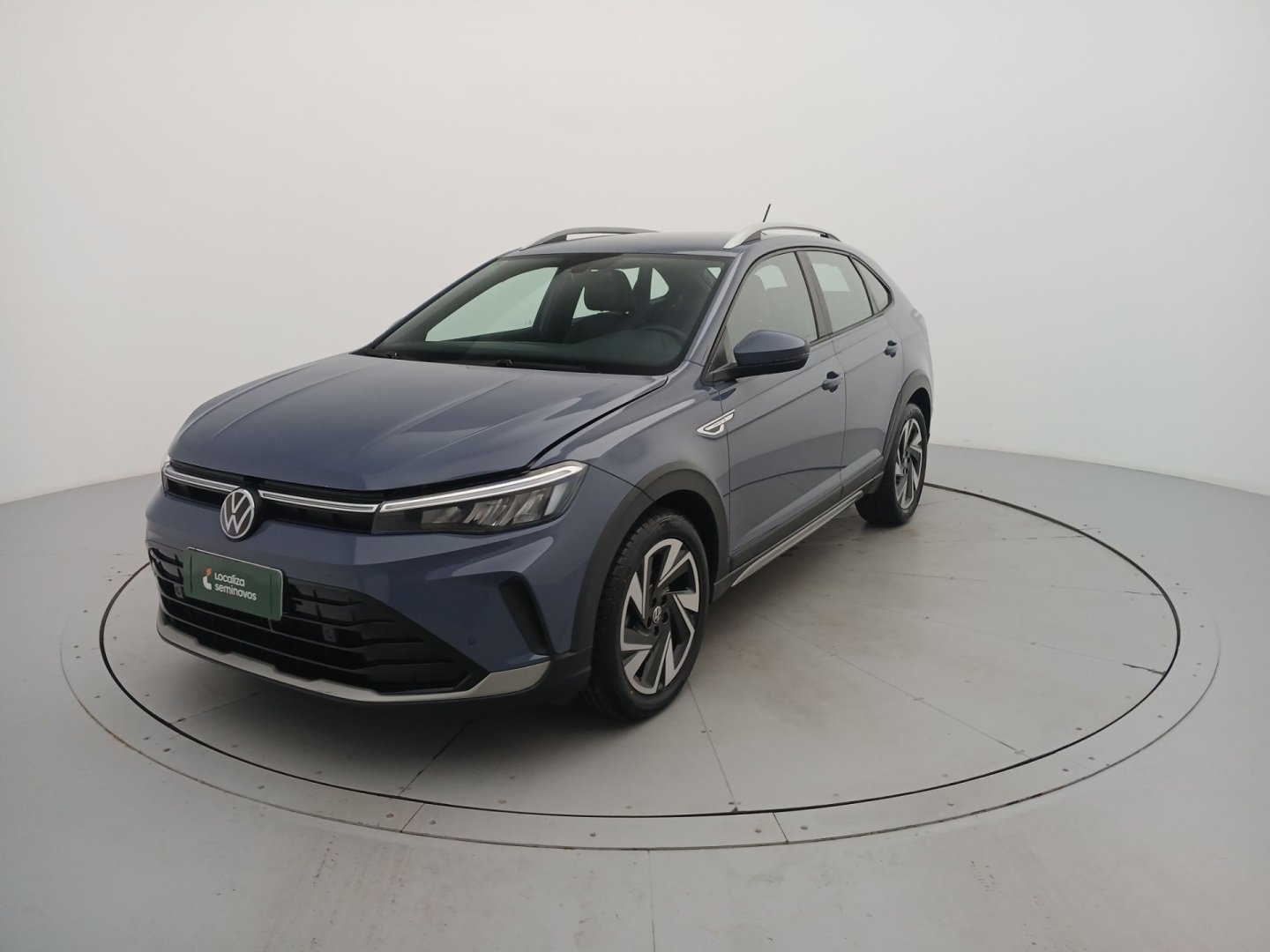 Volkswagen Nivus Highline 1.0 200 TSI Flex Aut. na cor Azul em Jaraguá do Sul / SC - 991726