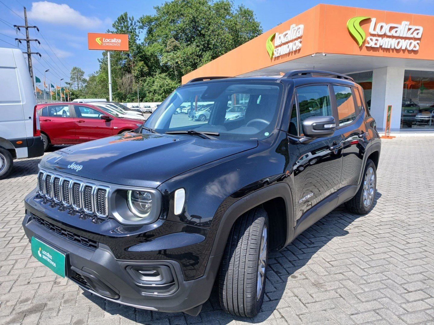 Jeep Renegade Long. T270 1.3 TB 4x2 Flex Aut. na cor Preto em Joinville / SC - 991776