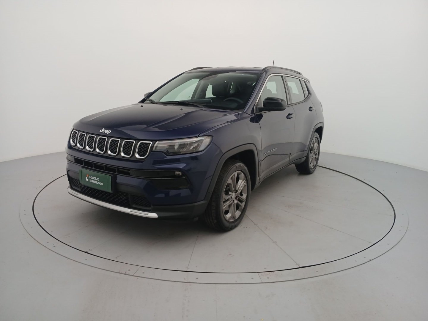 Jeep Compass LONG. T270 1.3 TB 4x2 Flex Aut. na cor Azul em Joinville / SC - 991883