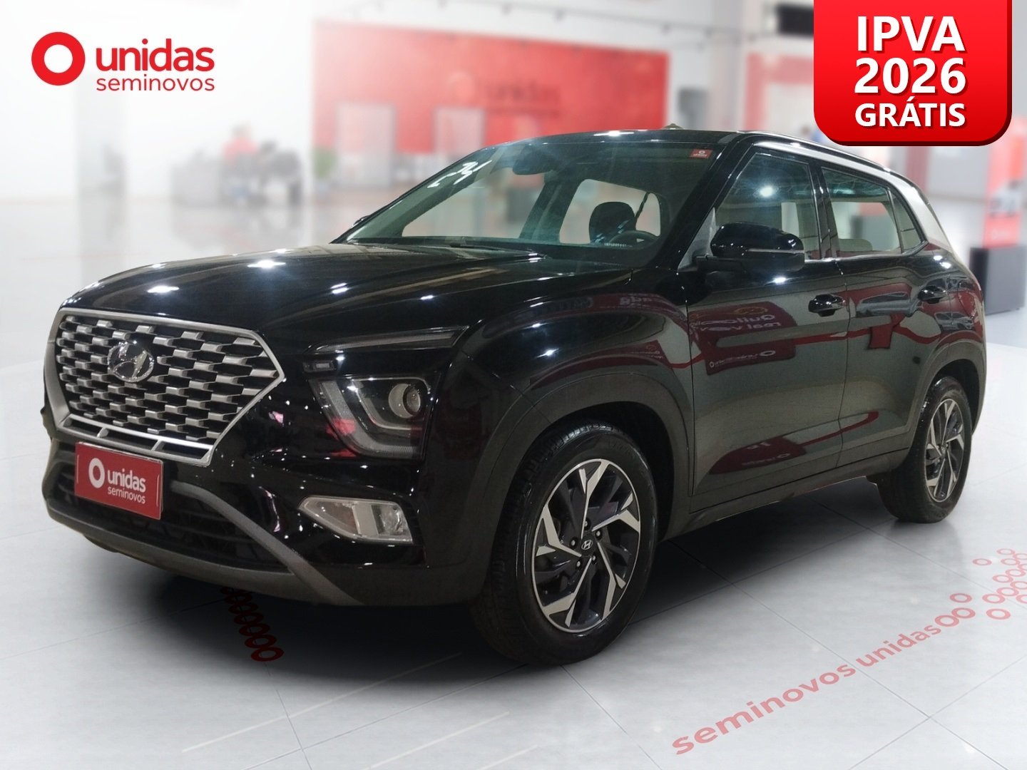 Hyundai Creta Limit. Safety 1.0 TB 12V Flex Aut. na cor Preto no Canoas / RS - 991984