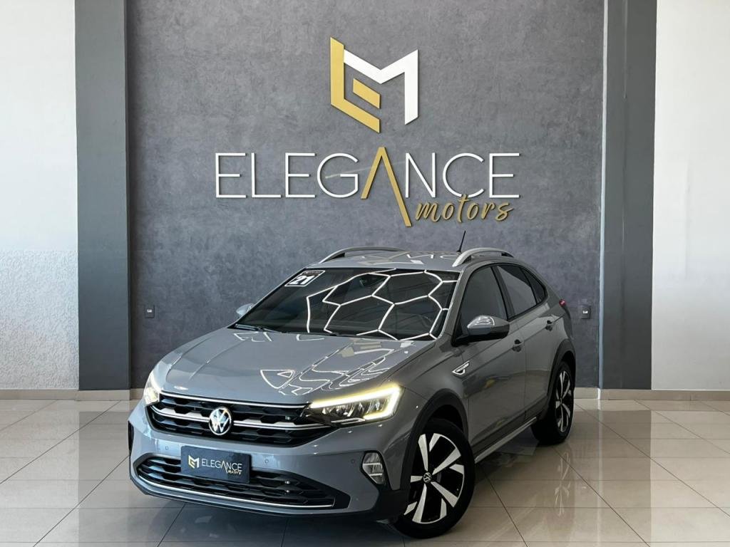 Volkswagen Nivus Highline 1.0 200 TSI Flex Aut. na cor Prata em Criciúma / SC - 992195