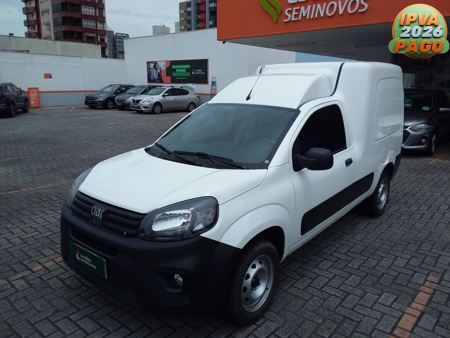 Fiat Fiorino Endurance EVO 1.4 Flex 8V 2p na cor Branco em Blumenau / SC - 992497
