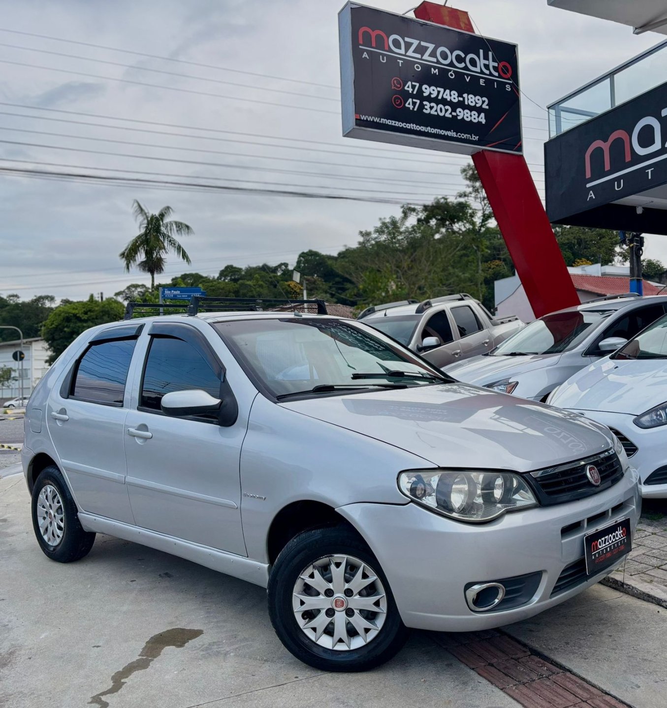 Fiat Palio ELX 1.0 Fire/30 Anos F. Flex 8V 4p na cor Prata em Joinville / SC - 992753