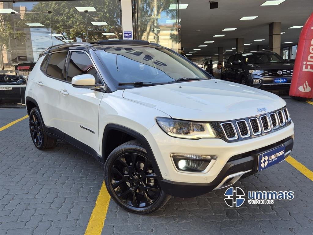 Jeep Compass LIMITED 2.0 4x2 Flex 16V Aut. na cor Branco em Campinas / SP - 993186