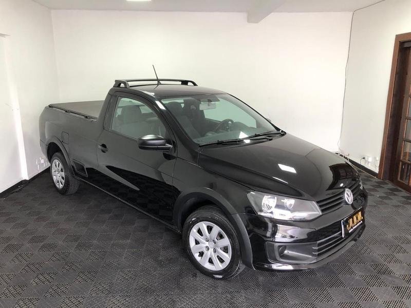 Volkswagen Saveiro Trendline 1.6 T.Flex 8V na cor Preto em Curitiba / PR - 993249