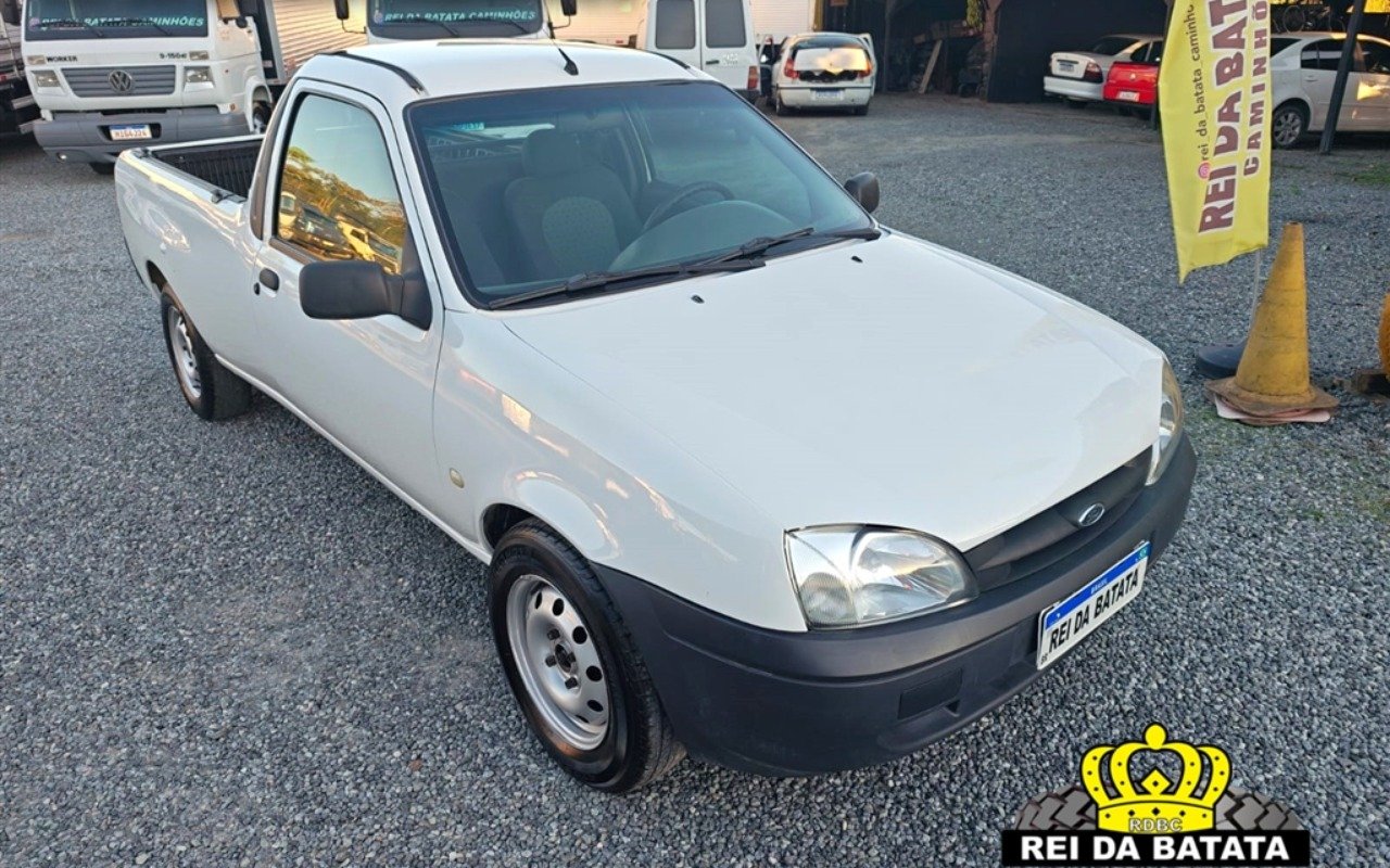 Ford Courier 1.6 L/ 1.6 Flex na cor Branco em Blumenau / SC - 993448