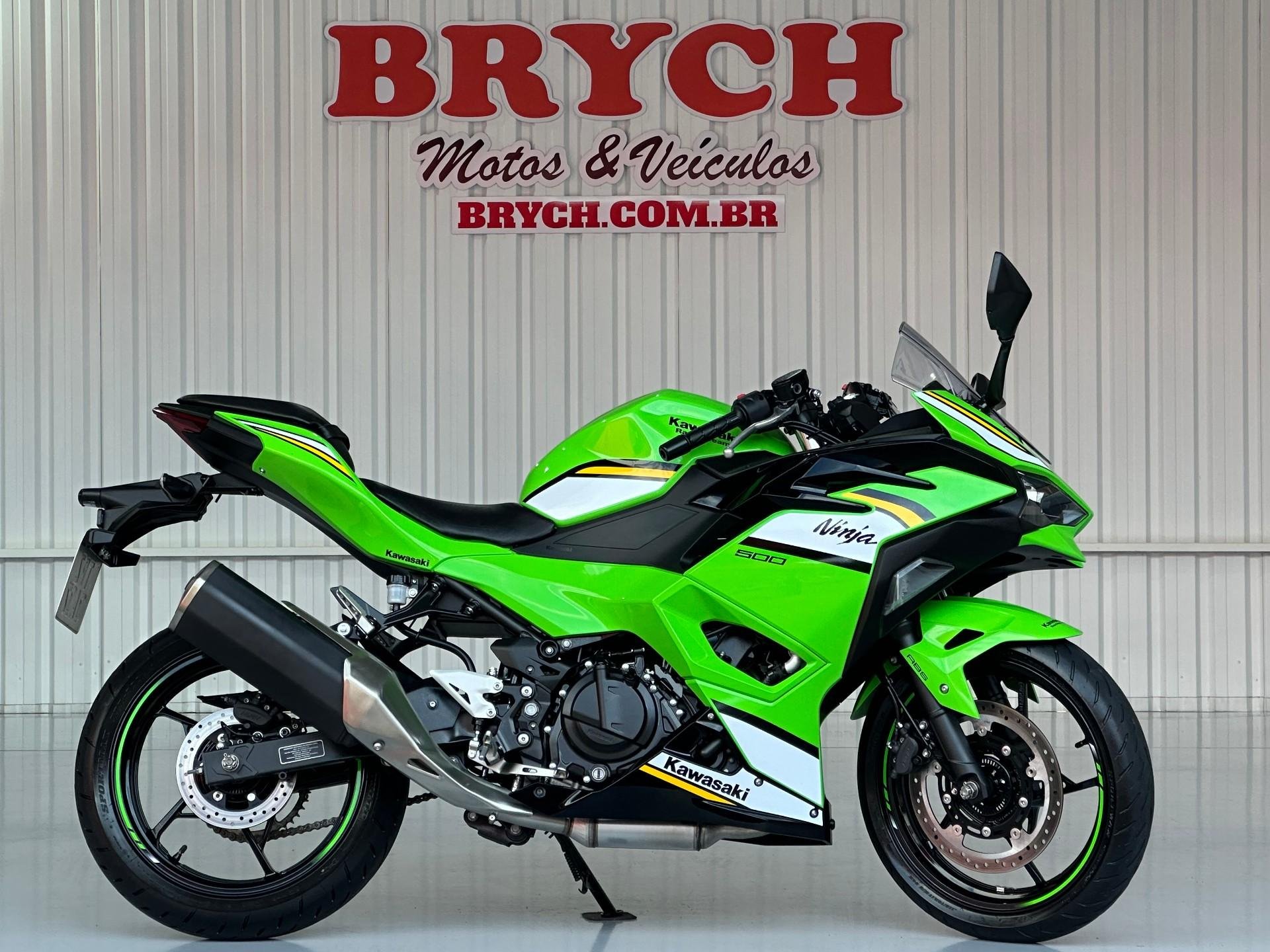 KAWASAKI NINJA 500 SE  na cor Verde em Pomerode / SC - 993460