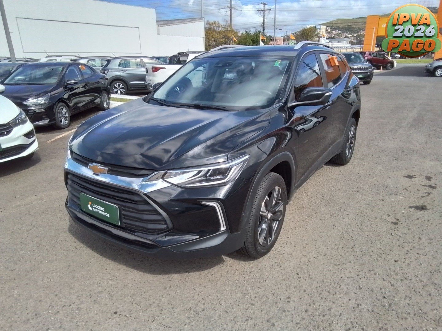 Chevrolet Tracker Premier 1.2 Turbo 12V Flex Aut. na cor Preto em Jaraguá do Sul / SC - 994095