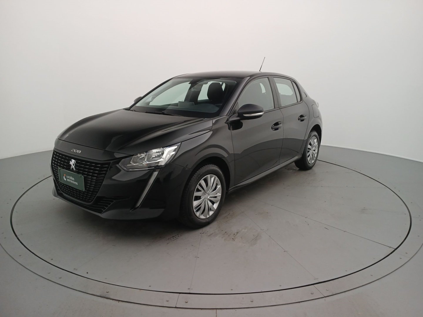 Peugeot 208 Like 1.0 Flex 6V 5p Mec. na cor Preto em Jaraguá do Sul / SC - 994111