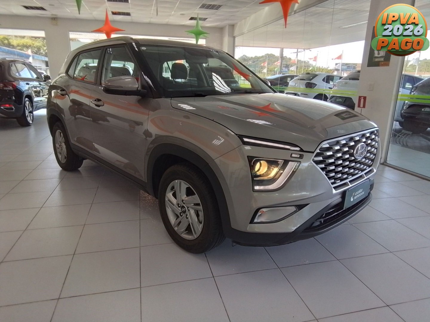 Hyundai Creta Comfort 1.0 TB 12V Flex Aut. na cor Prata em Jaraguá do Sul / SC - 994130