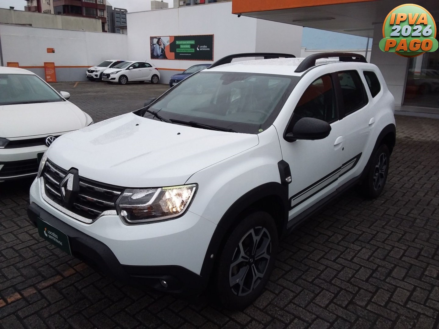Renault Duster Iconic 1.6 16V Flex Aut. na cor Branco em Jaraguá do Sul / SC - 994143