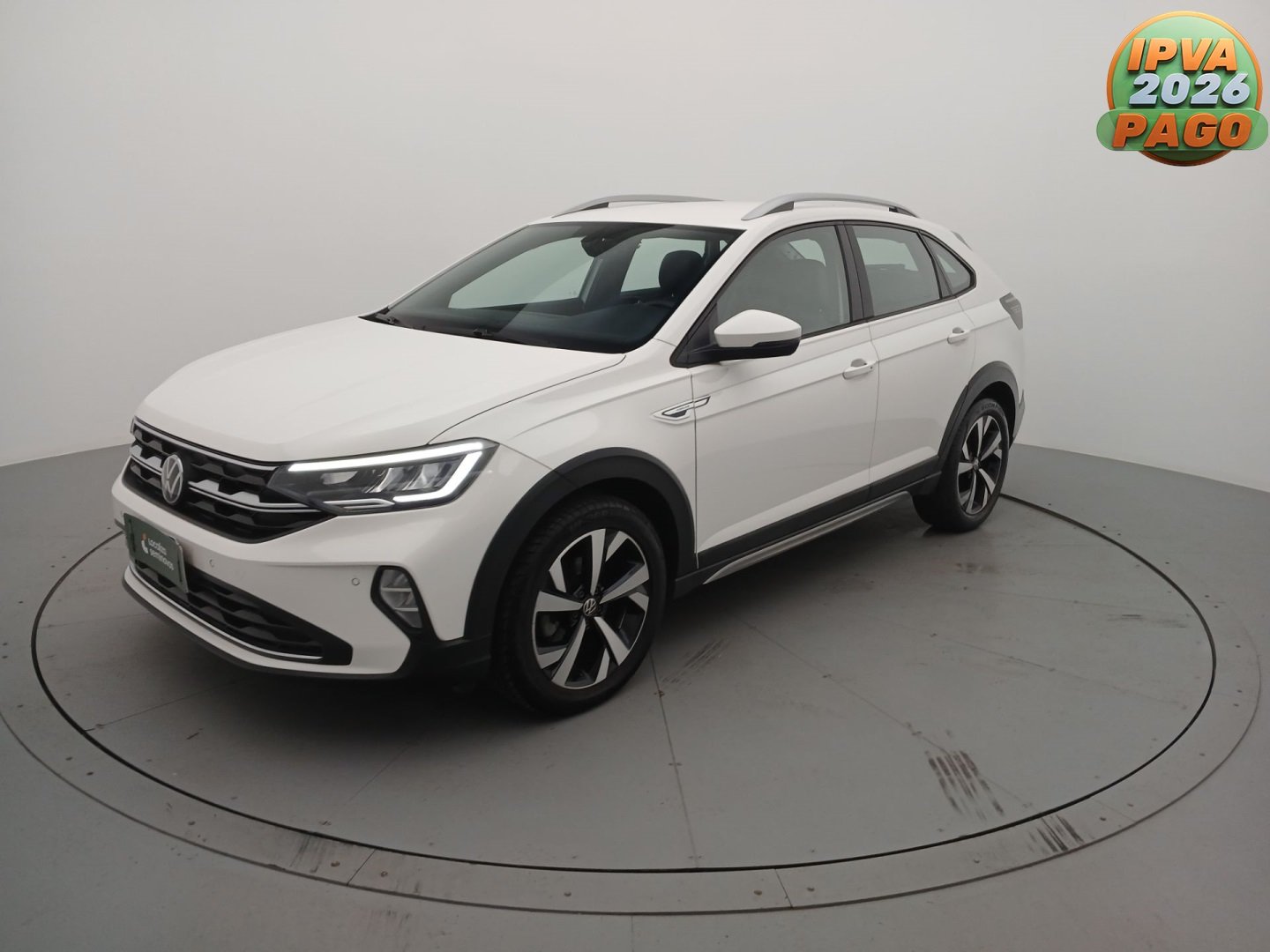 Volkswagen Nivus Highline 1.0 200 TSI Flex Aut. na cor Branco em Jaraguá do Sul / SC - 994155