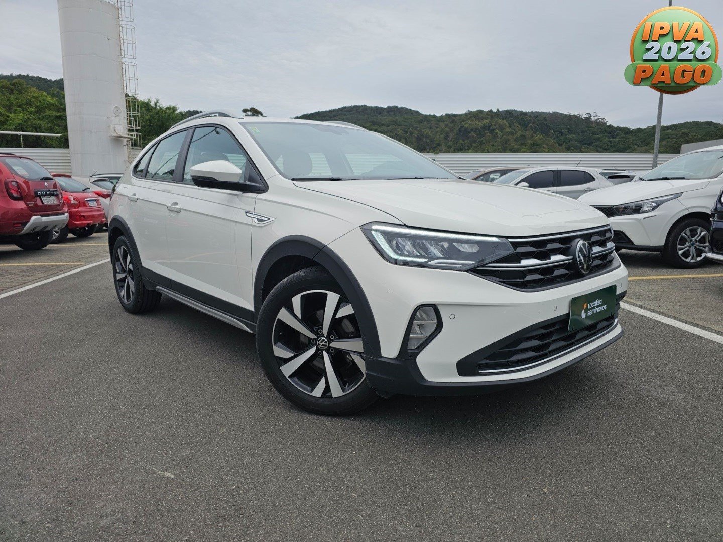 Volkswagen Nivus Highline 1.0 200 TSI Flex Aut. na cor Branco em Jaraguá do Sul / SC - 994179
