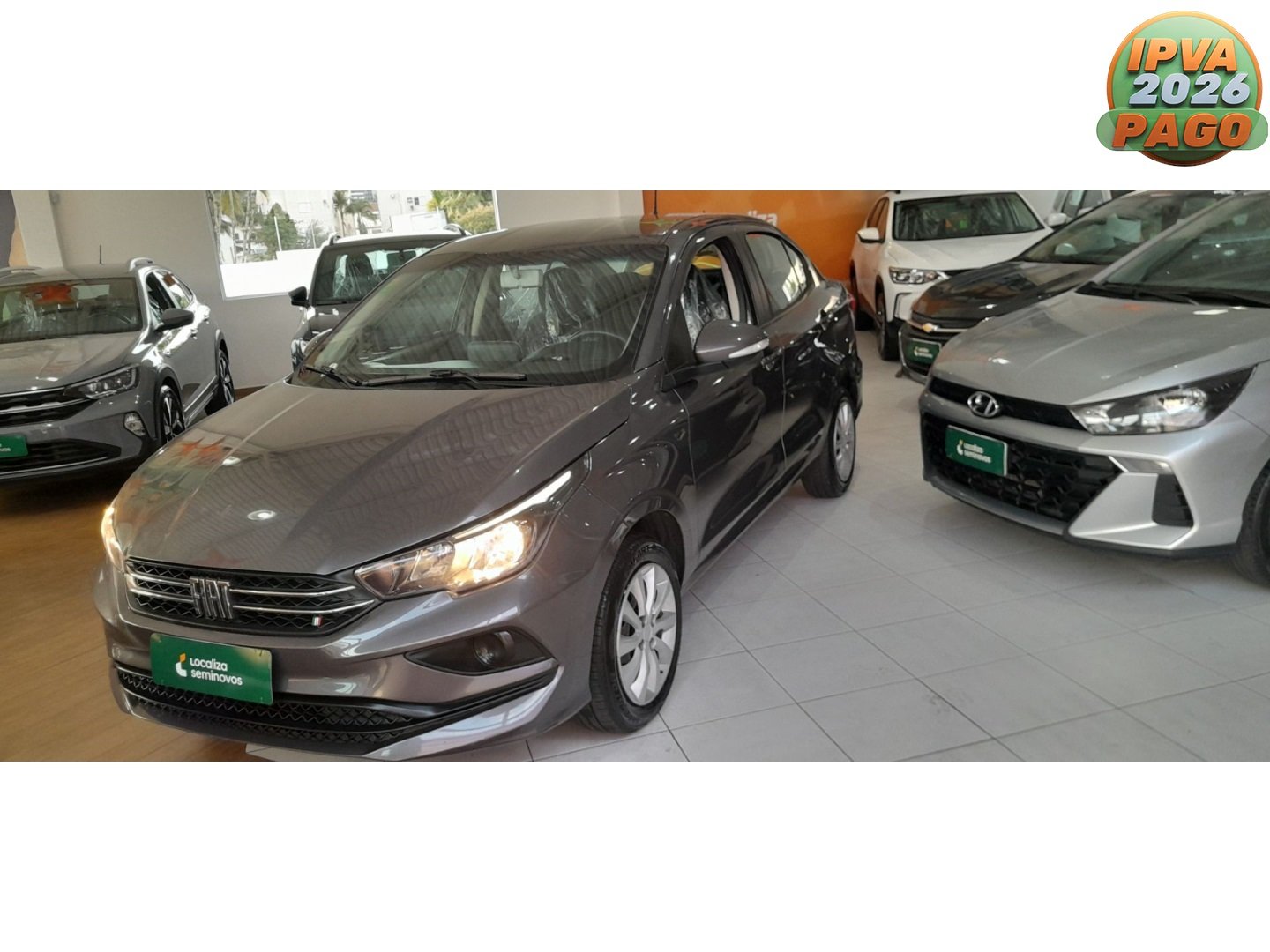 Fiat Cronos DRIVE 1.3 8V Flex na cor Prata em Jaraguá do Sul / SC - 994208