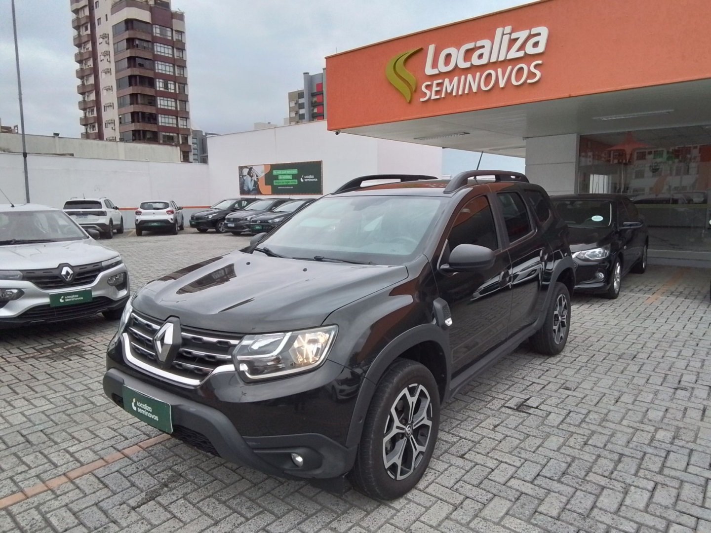 Renault Duster Iconic 1.6 16V Flex Aut. na cor Preto em Jaraguá do Sul / SC - 994215