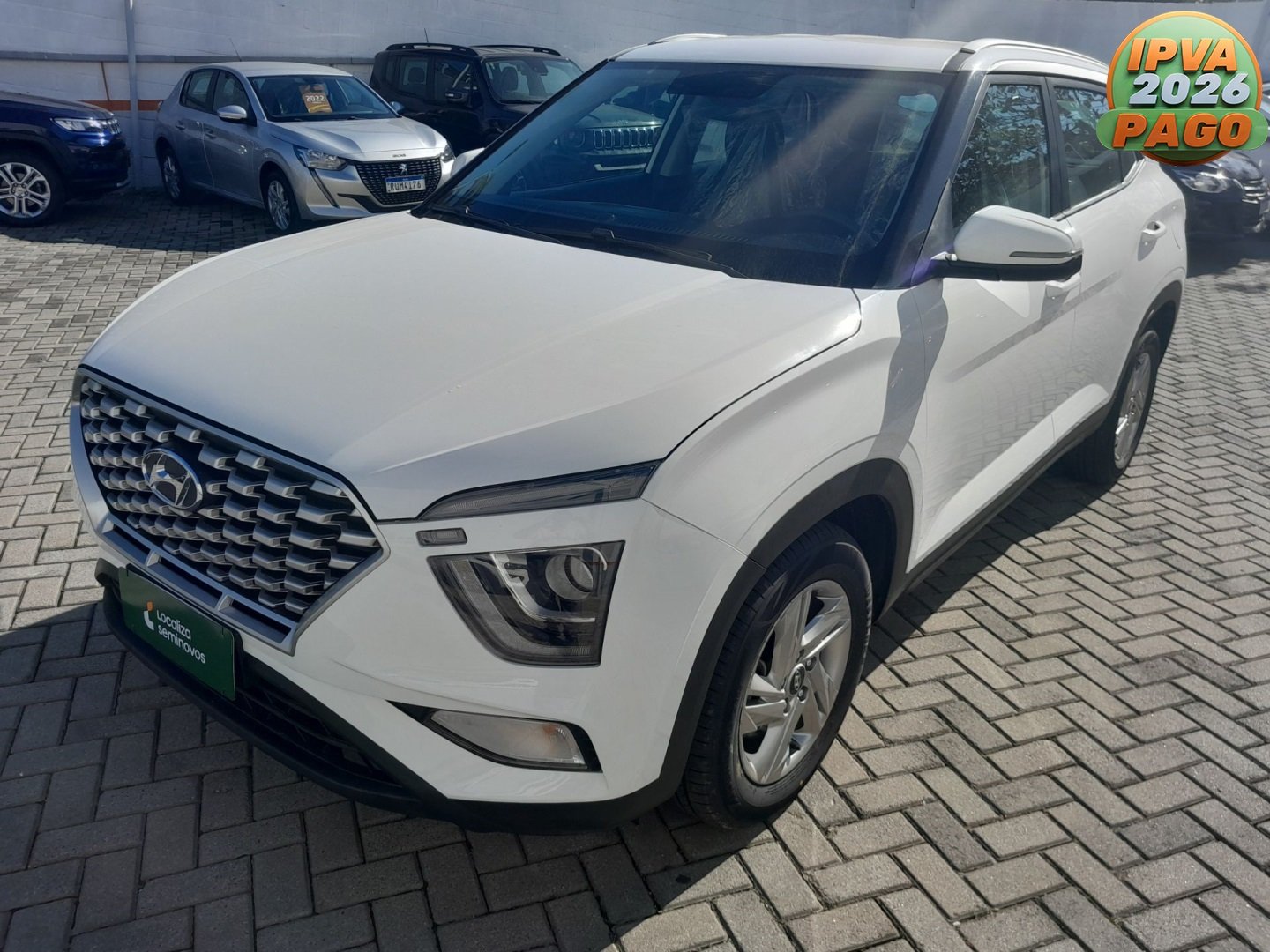 Hyundai Creta Comfort Plus 1.0 TB 12V Flex Aut. na cor Branco em Jaraguá do Sul / SC - 994304