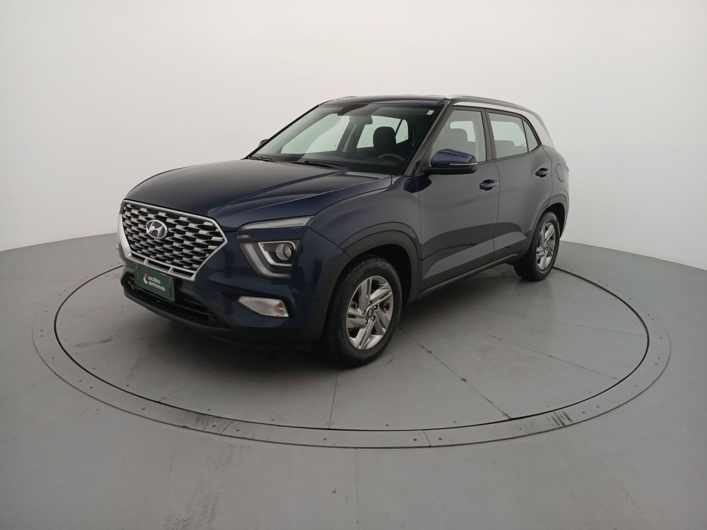 Hyundai Creta Comfort 1.0 TB 12V Flex Aut. na cor Azul em Jaraguá do Sul / SC - 994319