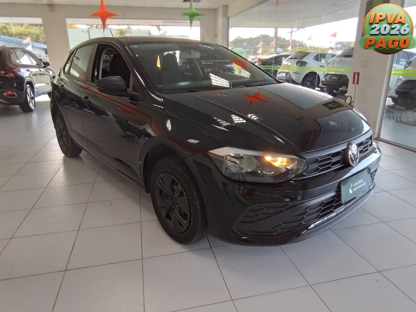 Volkswagen Polo Track Rock in Rio 1.0 Flex 12V 5p na cor Preto em Jaraguá do Sul / SC - 994379