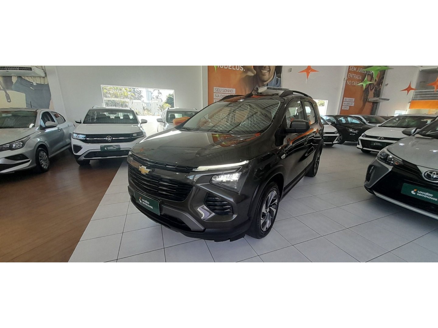 Chevrolet Spin PREMIER 1.8 8V Econo.Flex 5p Aut. na cor Verde em Brusque / SC - 995058