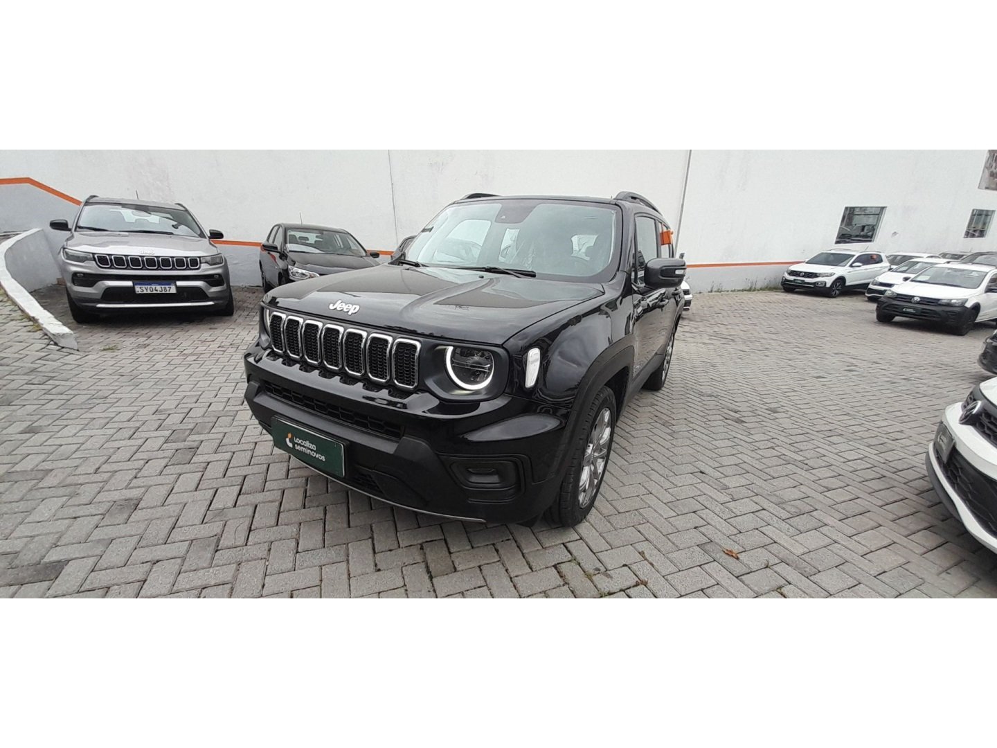 Jeep Renegade Long. T270 1.3 TB 4x2 Flex Aut. na cor Preto em Brusque / SC - 995079