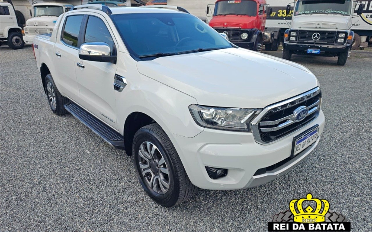 Ford Ranger Limited 3.2 4x4 CD Diesel Aut. na cor Branco em Blumenau / SC - 995502